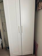 IKEA Tweedeurskast met roede - 190x78 cm, Ophalen, Overige materialen, Gebruikt, 50 tot 100 cm