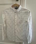 TH Tommy Hilfiger witte blouse 14 jaar met logo flags, Jongen of Meisje, Overhemd of Blouse, Ophalen of Verzenden, Tommy Hilfiger