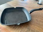 Grillpan 28 cm met anti aanbak laag, Ophalen of Verzenden, Zo goed als nieuw, Koekenpan of Braadpan, Inductieplaat