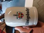7x bierpul koningbacher 3euro per stuk ophalen kerkrade, Verzamelen, Biermerken, Ophalen, Zo goed als nieuw, Pul(len), Overige merken