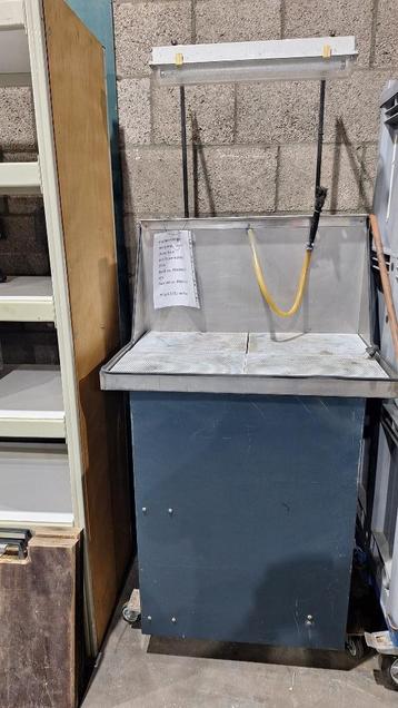 ontvetterbak machinereiniger schoonspoelbak reinigen beschikbaar voor biedingen