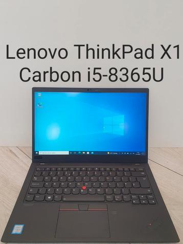 Nieuwstaat: Lenovo ThinkPad X1 Carbon i5-8365U 8gb 256gb fhd beschikbaar voor biedingen