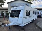 Fendt Tendenza 560 SFDW Luifel,Queensbed!, Caravans en Kamperen, Caravans, Rondzit, Bedrijf, Overige typen, 1250 - 1500 kg