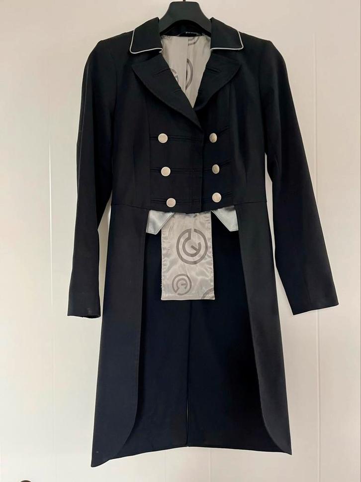 Anky slipjas zwart/zilver maat 34/36, Dieren en Toebehoren, Paardrijkleding, Gebruikt, Dames, Bovenkleding, Dressuur, Ophalen of Verzenden