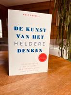 Rolf Dobelli - De kunst van het heldere denken, Ophalen of Verzenden, Zo goed als nieuw, Rolf Dobelli