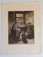 Albert Neuhuys Ets - Moeder met Kinderen, Ophalen of Verzenden