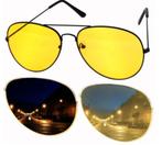 Klassieke gold frame night vision nachtbril, Sieraden, Tassen en Uiterlijk, Zonnebrillen en Brillen | Heren, Overige merken, Zonnebril