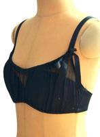 Nieuwe Chantal Thomass sexy bh, gaas, zwart, Mt. 70 D, Chantal Thomass, Verzenden, Zwart, BH