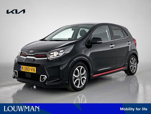 Kia Picanto 1.0 DPi GT-Line | Leder | Camera | Cruise Contro, Auto's, Kia, Bedrijf, Te koop, Picanto, ABS, Achteruitrijcamera