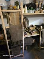 Oude Houten Nepalese Trapje, Antiek en Kunst, Curiosa en Brocante, Ophalen