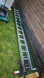 Ladder dubbel 2x14 treden, Ophalen, Gebruikt