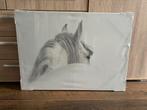 Canvas Schilderij - Paard, Ophalen, Nieuw, Print, Minder dan 50 cm