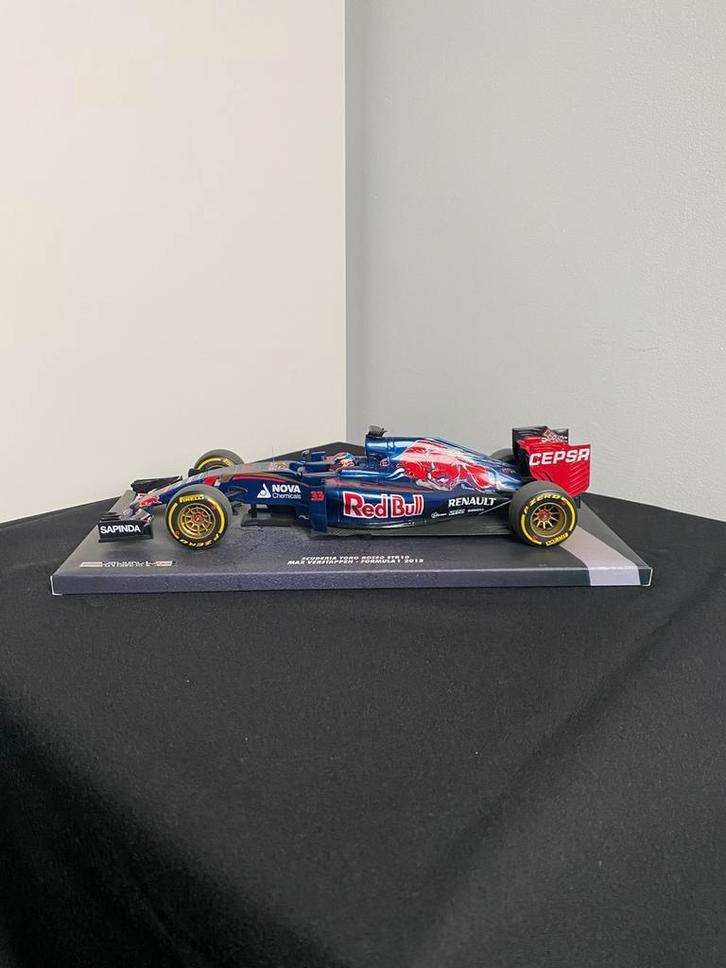 1:18 Max Verstappen, Toro Rosso STR10, Editie 3 1e versie, Hobby en Vrije tijd, Modelauto's | 1:18, Zo goed als nieuw, Auto, MiniChamps
