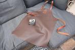 Lederen schort ,Apron ,  keuken, barbecue, kamado, Ophalen of Verzenden, Nieuw, Onbekend