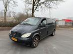 Mercedes-Benz Vito 2.1 CDI 111 DC AUT 2008 DUBBEL CAB, Auto's, Automaat, Euro 5, Zwart, 4 cilinders