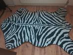 Zebra print kleed groot 220cm bij 147 cm, Huis en Inrichting, Stoffering | Tapijten en Kleden, 100 tot 150 cm, Ophalen of Verzenden