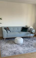 3-zitsbank romö Wehkamp home lichtblauw, Huis en Inrichting, Ophalen, Driepersoons, 75 tot 100 cm, Zo goed als nieuw