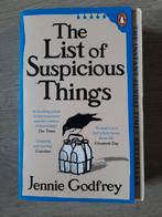 The list of suspicious things, jennie godfrey, Ophalen of Verzenden, Zo goed als nieuw