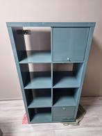 Ikea Kallax kast met deurtjes en ophangbeugels, Ophalen, Overige materialen, 50 tot 100 cm, Minder dan 100 cm