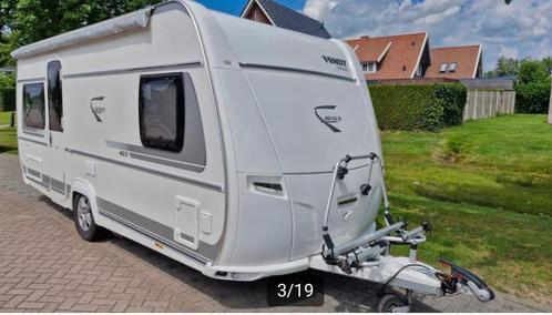 Fendt Bianco 465 SFB Selection - Mover - Luifel - Voortent, Caravans en Kamperen, Caravans, Particulier, tot en met 4, 1250 - 1500 kg