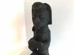 Beeld hout zittende mannenfiguur Afrikaans, Ophalen of Verzenden
