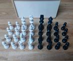 Staunton schaakstukken van hout KH:78mm, Ophalen of Verzenden, Zo goed als nieuw