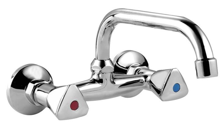 Keukenkraan, wandkraan VM Easy II, boven- of onderuitloop, Huis en Inrichting, Keuken | Keukenbenodigdheden, Nieuw, Verzenden