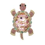 Nieuwe Roze Schildpad Broche. Voor 8,95 Verzendkosten 1,00, Sieraden, Tassen en Uiterlijk, Broches, Ophalen of Verzenden, Nieuw