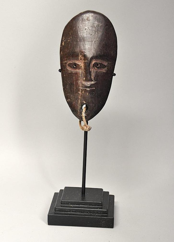 Oud paspoortmaskertje, Lengola, Songola, DR Congo, 1930-1940, Antiek en Kunst, Kunst | Niet-Westerse kunst, Verzenden