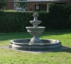 Italiaanse barok fontein met rand, Ophalen of Verzenden, Nieuw, Beton, Fontein