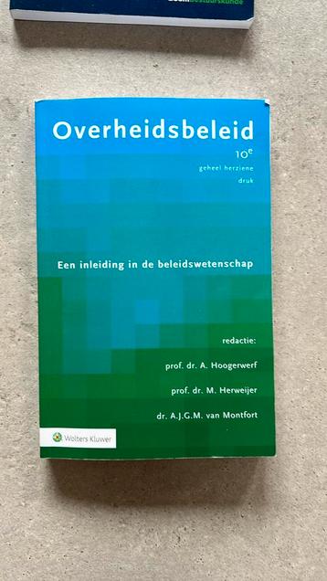 Overheidsbeleid beschikbaar voor biedingen