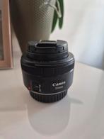 Canon EF 50 mm 1.8 stm, Audio, Tv en Foto, Fotografie | Lenzen en Objectieven, Ophalen of Verzenden, Zo goed als nieuw