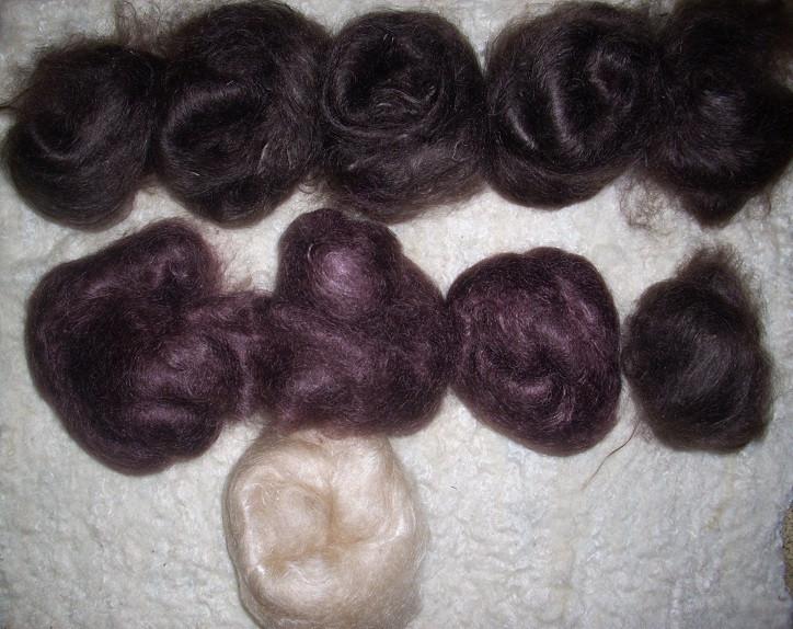 mohair lont poppenhaar reborn rooten babypop poppen pop, Ophalen of Verzenden, Nieuw
