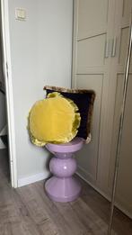 Accesoires kussens en bijzettafel diabolo, Huis en Inrichting, Kunststof, Rond, Zo goed als nieuw, 55 tot 75 cm