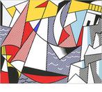 Roy Lichtenstein Expos Affiche"Sailbots"Leo Castelli Pop Art, Antiek en Kunst, Kunst | Litho's en Zeefdrukken, Ophalen of Verzenden