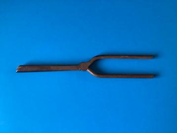 Antieke haar krultang, vintage, Frans, metaal beschikbaar voor biedingen