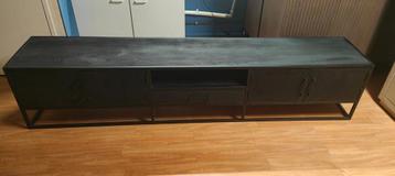 Tv-meubel Denver black 240 cm beschikbaar voor biedingen