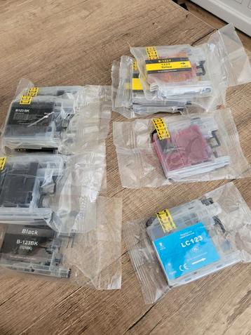 B-123 inktcartridges 10 stuks beschikbaar voor biedingen