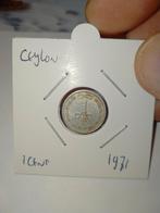 Ceylon 1 Cent 1971, Postzegels en Munten, Munten | Azië, Verzenden, Zuid-Azië, Losse munt