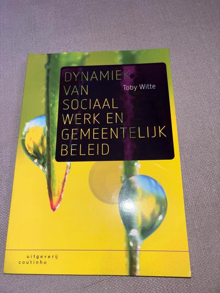 Dynamiek Sociaal Werk - Toby Witte, Boeken, Politiek en Maatschappij, Zo goed als nieuw, Maatschappij en Samenleving, Nederland