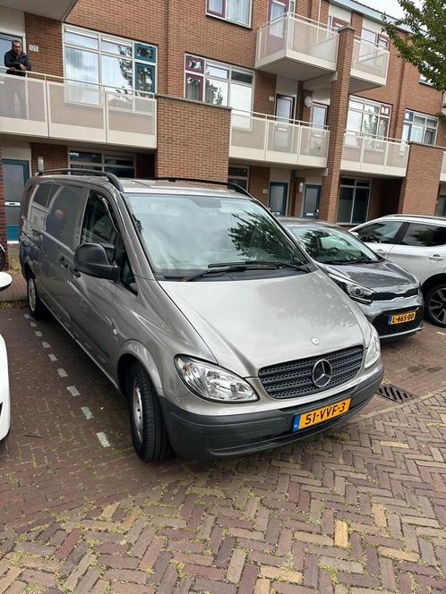 Mercedes-Benz Vito 3.0 CDI 120 AUT 2008 lang, Auto's, Bestelauto's, Particulier, Airconditioning, Cruise Control, Elektrische buitenspiegels