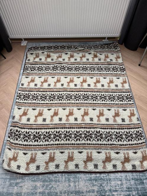 100% Wollen Deken / 100% Wool Blanket, Huis en Inrichting, Woonaccessoires | Plaids en Woondekens, Zo goed als nieuw, Ophalen of Verzenden