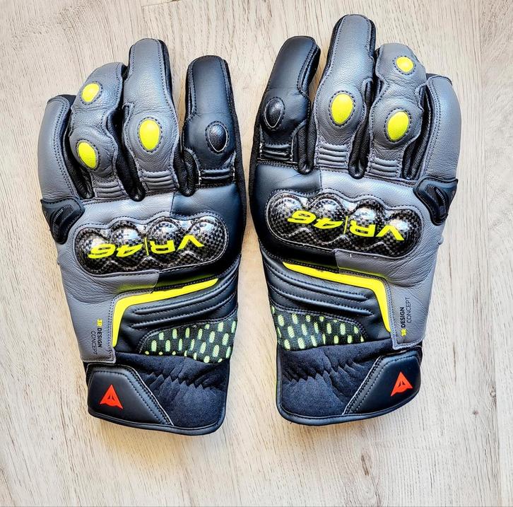 Motorhandschoen toer nieuw Dainese Sector Rossi  VR46., Motoren, Kleding | Motorkleding, Handschoenen, Heren, Nieuw zonder kaartje