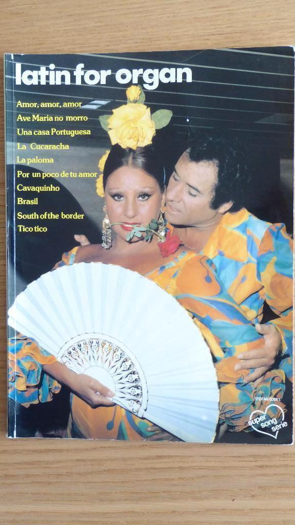 Latin for Organ - Super Song Serie Stef Meeder, Muziek en Instrumenten, Bladmuziek, Zo goed als nieuw, Artiest of Componist, Populair