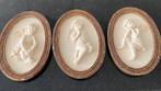 Set van 3 leuke Vintage Putti’s-Engeltjes muurhangers, Diversen, Kerst, Ophalen of Verzenden, Nieuw