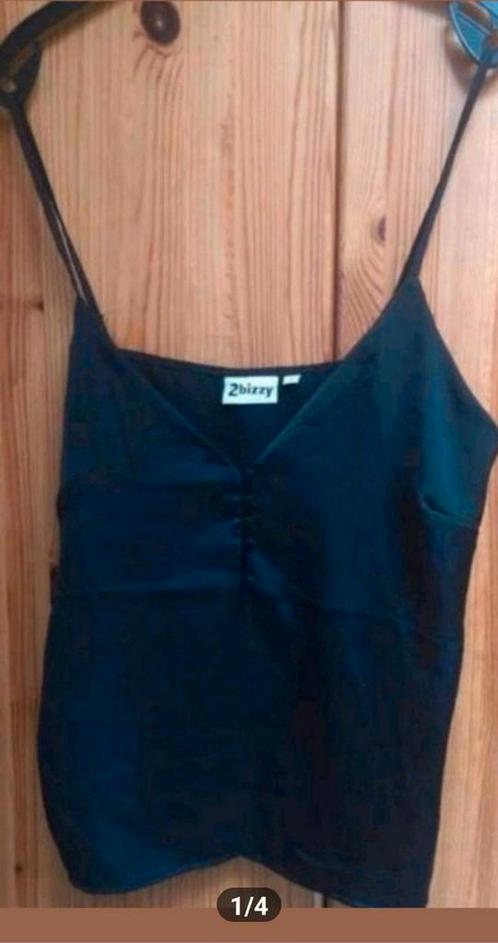 ✅️ ️ mooi zwart 2 Bizzy topje maat L, Kleding | Dames, Tops, Zo goed als nieuw, Maat 42/44 (L), Zwart, Zonder mouw, Ophalen of Verzenden