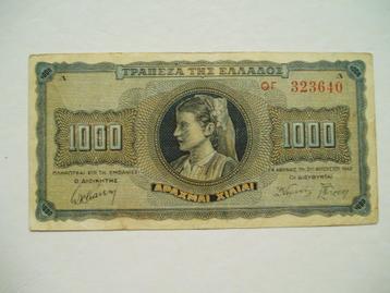 679. Griekenland, 1.000 drachmai 1942.