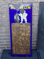 Emaillebord Michelin met lijst emaillerie belge, Ophalen of Verzenden, Gebruikt, Auto's