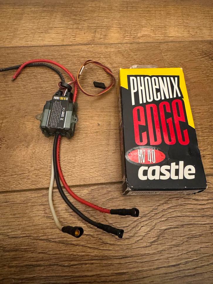 2x Castle Phoenix Edge 40A ESC's, Hobby en Vrije tijd, Modelbouw | Radiografisch | Overige, Gebruikt, Ophalen of Verzenden