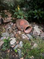 Stenen rondom kruik TEAB, Tuin en Terras, Waterpartijen en Fonteinen, Ophalen of Verzenden, Gebruikt, Beton, Fontein